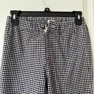 brandy melville black and white gingham pants